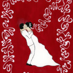 Noces de coton_30x21_Acrylique ©Nawall