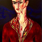 .Allégorie Frida Préservée_60x40_Huile sur toile