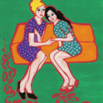 Copines_30x21_Acrylique ©Nawall