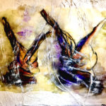 Arborescence _60x50_Technique mixte ©Nawall