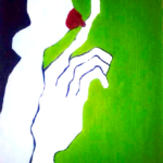 Le sein esprit._65x38_Huile sur toile ©Nawall