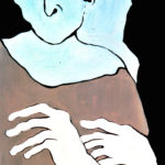 Le souffle d'un baiser_81x65_Huile sur toile ©Nawall