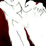 Amants_65x50_Huile sur toile ©Nawall