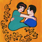 Divine idylle_30x21_Acrylique ©Nawall